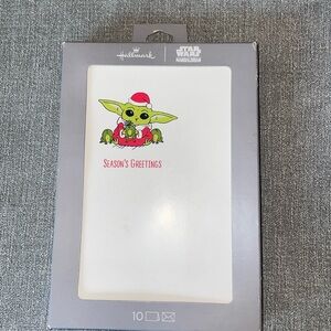 Hallmark Yoda Season’s Greetings Holiday Greeting Cards and Envelopes